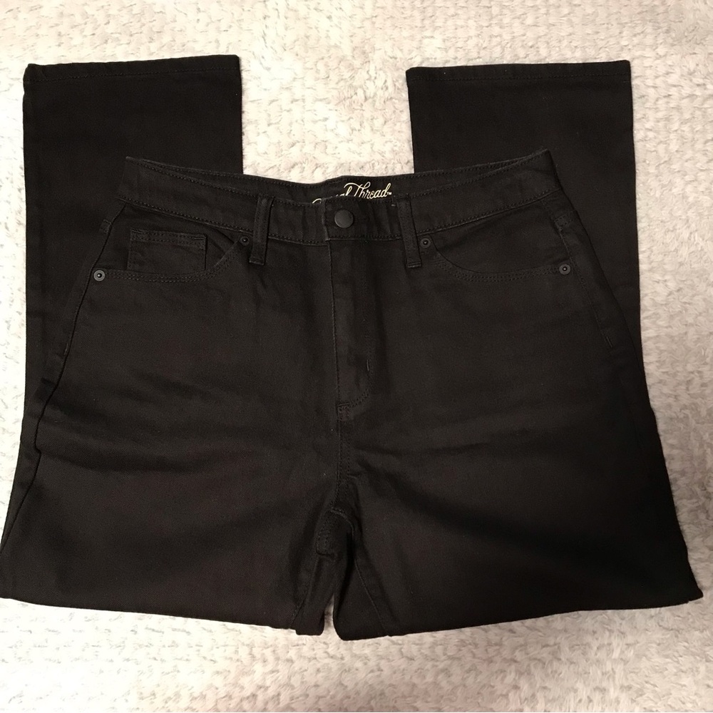 Black Boot Cut Jeans